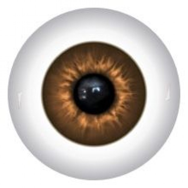 Глаза для кукол, размер глаза 8 мм, полусфера арт. 6кр